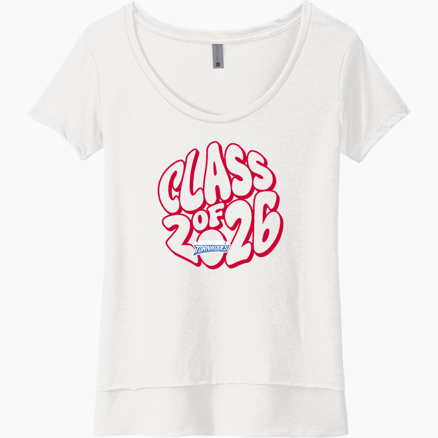 Kansas City Tornadoes Next Level Women's Festival Scoop Neck Tee