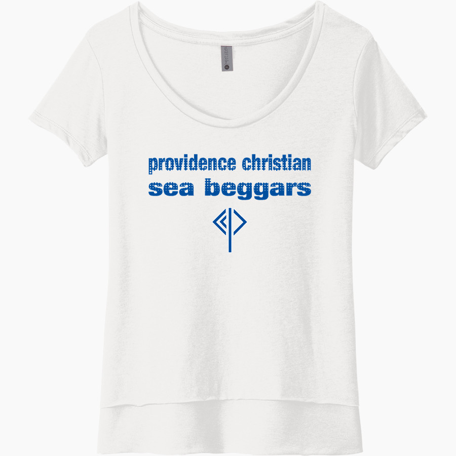 Providence Christian Sea Beggars Next Level Women's Festival Scoop Neck Tee