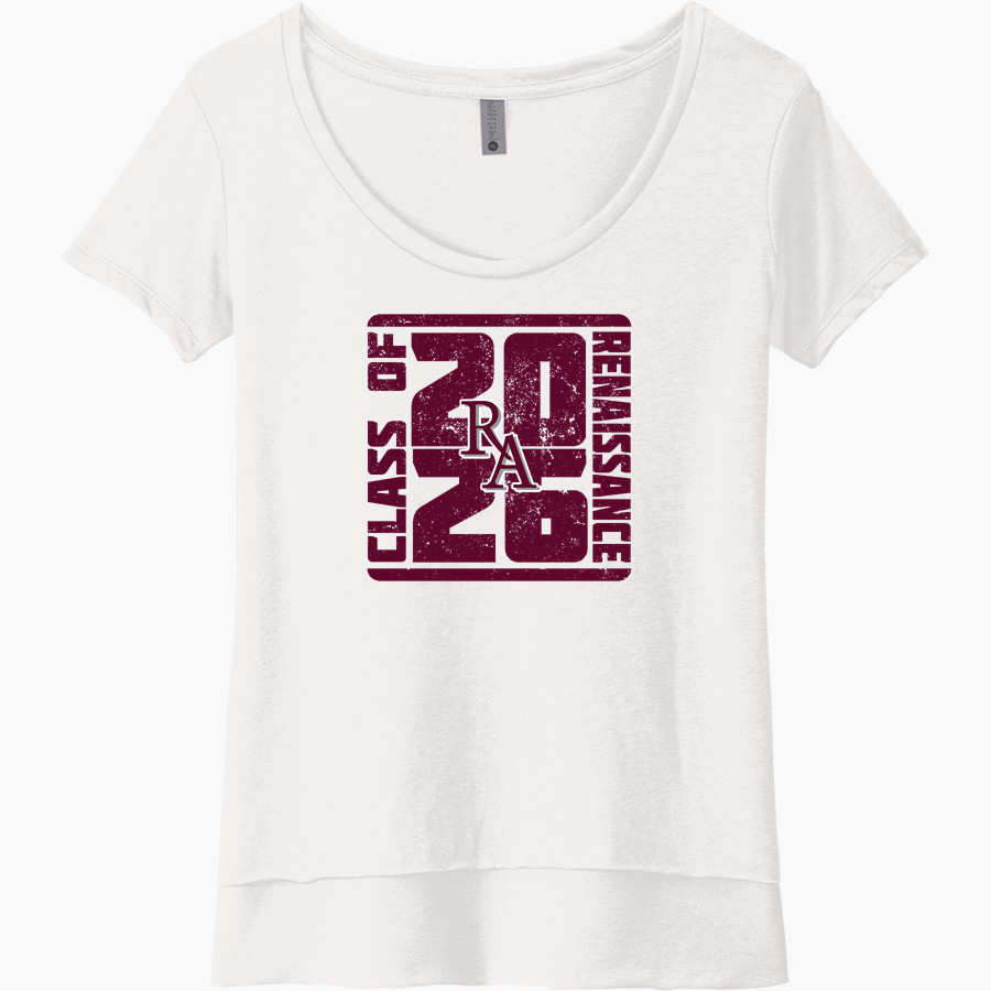 Renaissance Knights <span class="pdp-name-mascot">Renaissance Knights</span> Next Level Women's Festival Scoop Neck Tee
