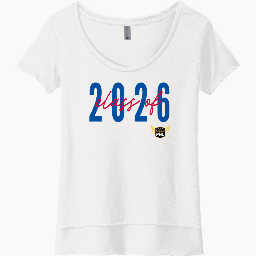 PITTSBURGH NATIONAL LEAGUE PITTSBURGH NATIONAL <span class="pdp-name-mascot">PITTSBURGH NATIONAL LEAGUE</span> Next Level Women's Festival Scoop Neck Tee