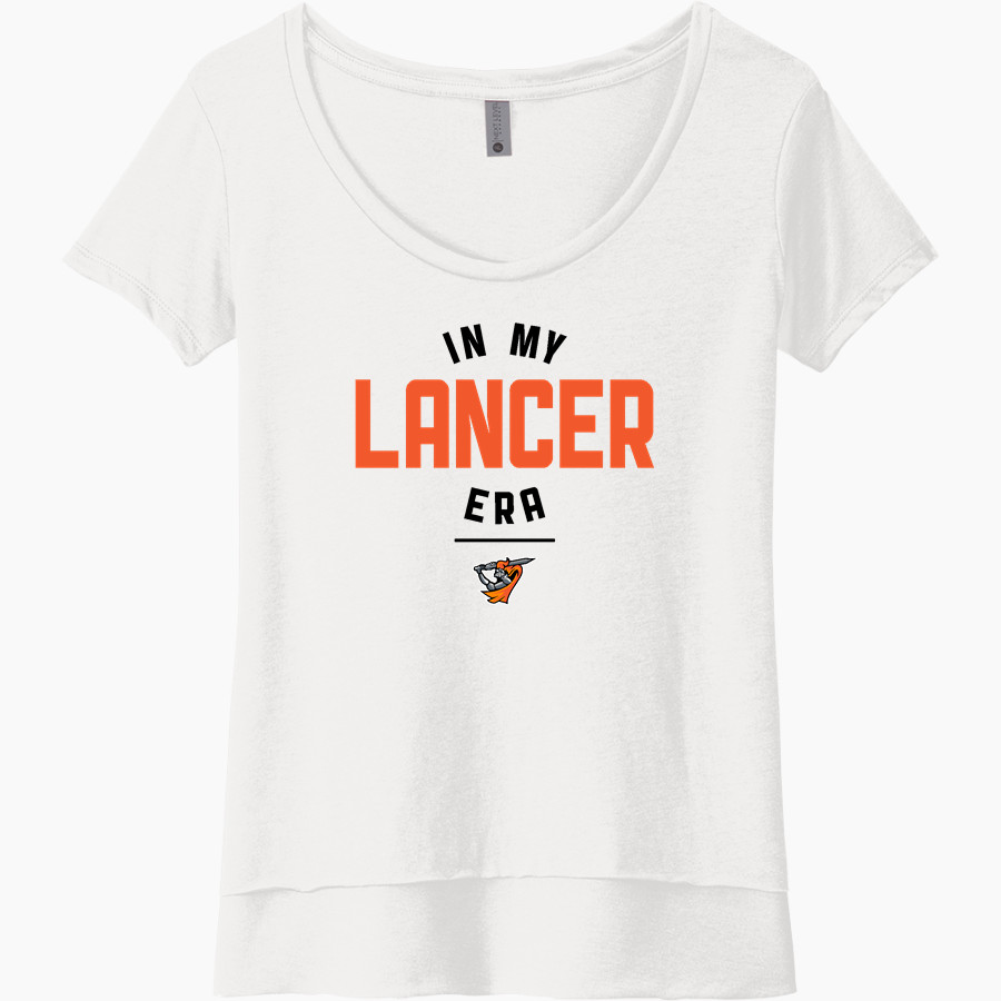 LINCOLNWOOD HIGH SCHOOL LANCERS Next Level Women's Festival Scoop Neck Tee