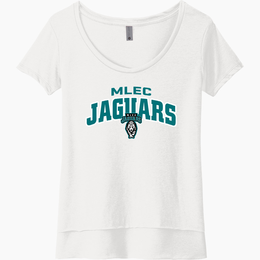 Miami Lakes Jaguars Next Level Women's Festival Scoop Neck Tee