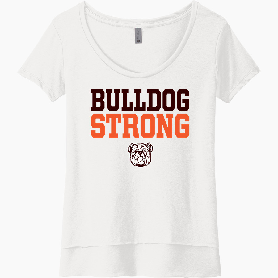 EAST PALESTINE HIGH SCHOOL BULLDOGS <span class="pdp-name-mascot">EAST PALESTINE BULLDOGS</span> Next Level Women's Festival Scoop Neck Tee