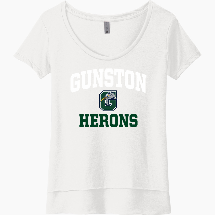 Gunston Herons <span class="pdp-name-mascot">Gunston Herons</span> Next Level Women's Festival Scoop Neck Tee