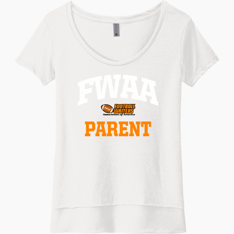 FWAA Next Level Women's Festival Scoop Neck Tee