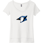 JEFFERSON HIGH SCHOOL BLUEJAYS <span class="pdp-name-mascot">JEFFERSON BLUEJAYS</span> Next Level Apparel Women's Festival Scoop Neck Tee Front Thumbnail