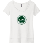 Frances Xavier Warde Jaguars <span class="pdp-name-mascot">Frances Xavier Warde School Jaguars</span> Next Level Women's Festival Scoop Neck Tee Front Thumbnail