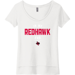 LIBERTY HIGH SCHOOL REDHAWKS <span class="pdp-name-mascot">LIBERTY REDHAWKS</span> Next Level Women's Festival Scoop Neck Tee Front Thumbnail