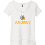 OLMSTED FALLS HIGH SCHOOL BULLDOGS <span class="pdp-name-mascot">OLMSTED FALLS BULLDOGS</span> Next Level Women's Festival Scoop Neck Tee Front Thumbnail