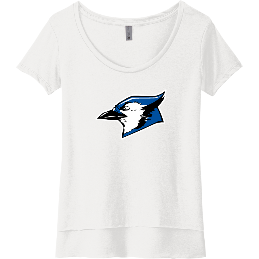 JEFFERSON HIGH SCHOOL BLUEJAYS <span class="pdp-name-mascot">JEFFERSON BLUEJAYS</span> Next Level Apparel Women's Festival Scoop Neck Tee