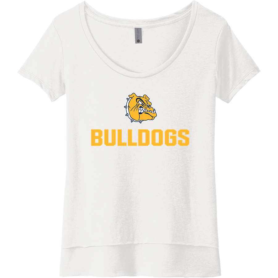 OLMSTED FALLS HIGH SCHOOL BULLDOGS <span class="pdp-name-mascot">OLMSTED FALLS BULLDOGS</span> Next Level Women's Festival Scoop Neck Tee