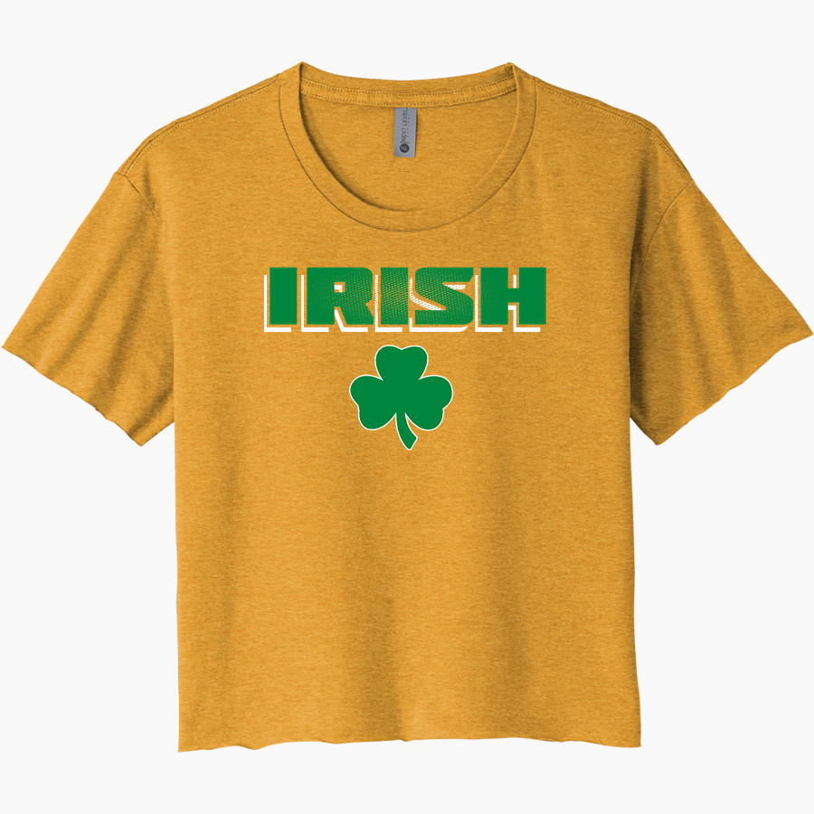 St. Patrick of Heatherdowns Irish <span class="pdp-name-mascot">St. Patrick of Heatherdowns Irish</span> Next Level Women's Festival Cali Crop Tee
