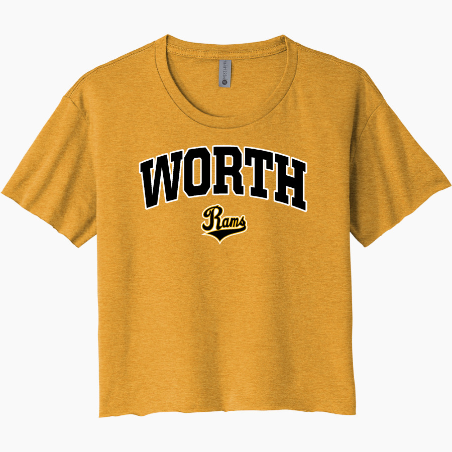 Worth Rams Next Level Women's Festival Cali Crop Tee