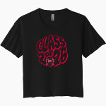 SPENCERVILLE HIGH SCHOOL BEARCATS <span class="pdp-name-mascot">SPENCERVILLE BEARCATS</span> Next Level Women's Festival Cali Crop Tee Front Thumbnail
