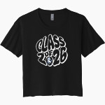 RIVER VALLEY HIGH SCHOOL MUSTANGS <span class="pdp-name-mascot">RIVER VALLEY MUSTANGS</span> Next Level Women's Festival Cali Crop Tee Front Thumbnail