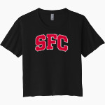 SFC Eagles Next Level Women's Festival Cali Crop Tee Front Thumbnail