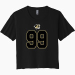 BENTONVILLE HIGH SCHOOL TIGERS <span class="pdp-name-mascot">BENTONVILLE TIGERS</span> Next Level Women's Festival Cali Crop Tee Front Thumbnail