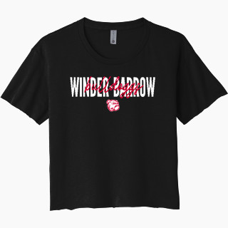 Next Level Women's Festival Cali Crop Tee