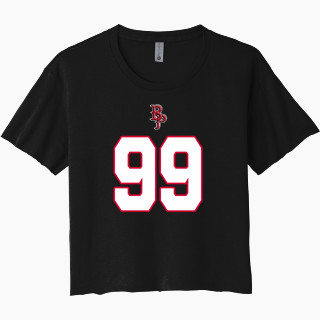 Next Level Women's Festival Cali Crop Tee