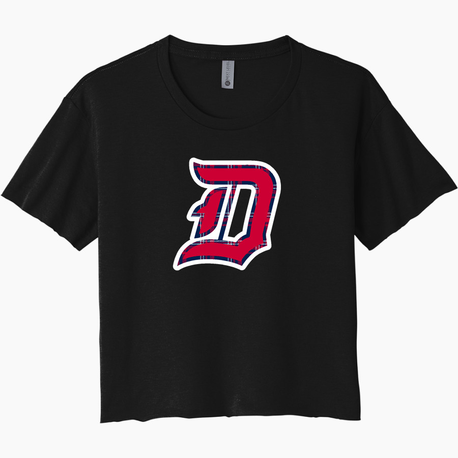Dunedin Falcons <span class="pdp-name-mascot">Dunedin High School Falcons</span> Next Level Women's Festival Cali Crop Tee