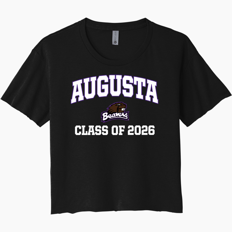 AUGUSTA BEAVERS The Official Online Store Next Level Women's Festival Cali Crop Tee