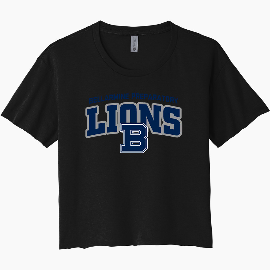 BELLARMINE PREPARATORY SCHOOL LIONS <span class="pdp-name-mascot">BELLARMINE PREPARATORY LIONS</span> Next Level Women's Festival Cali Crop Tee