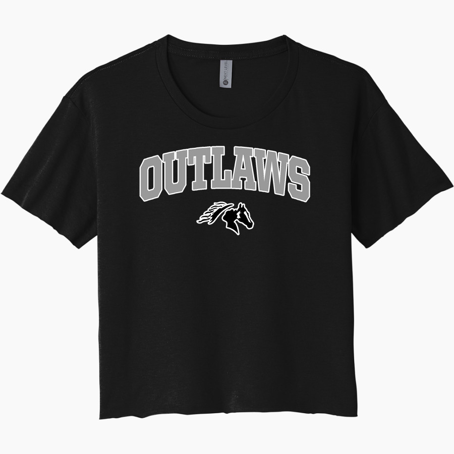 Sisters Outlaws Next Level Women's Festival Cali Crop Tee