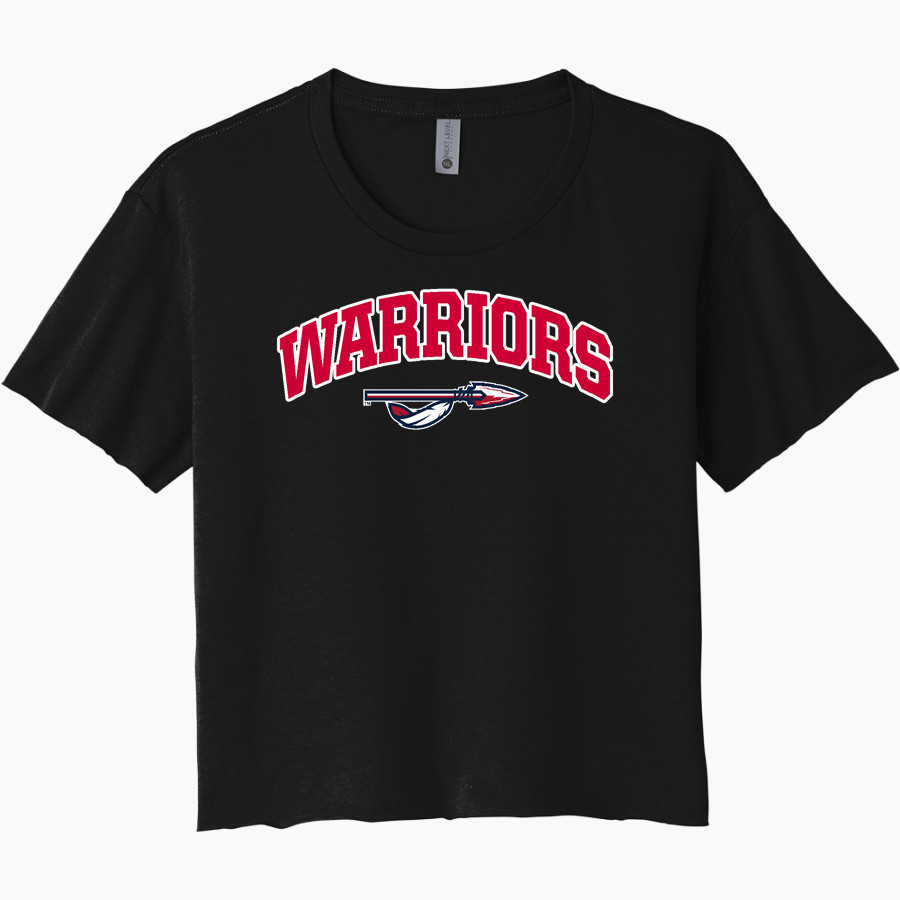 Lee-Scott Warriors <span class="pdp-name-mascot">Lee-Scott Warriors</span> Next Level Women's Festival Cali Crop Tee