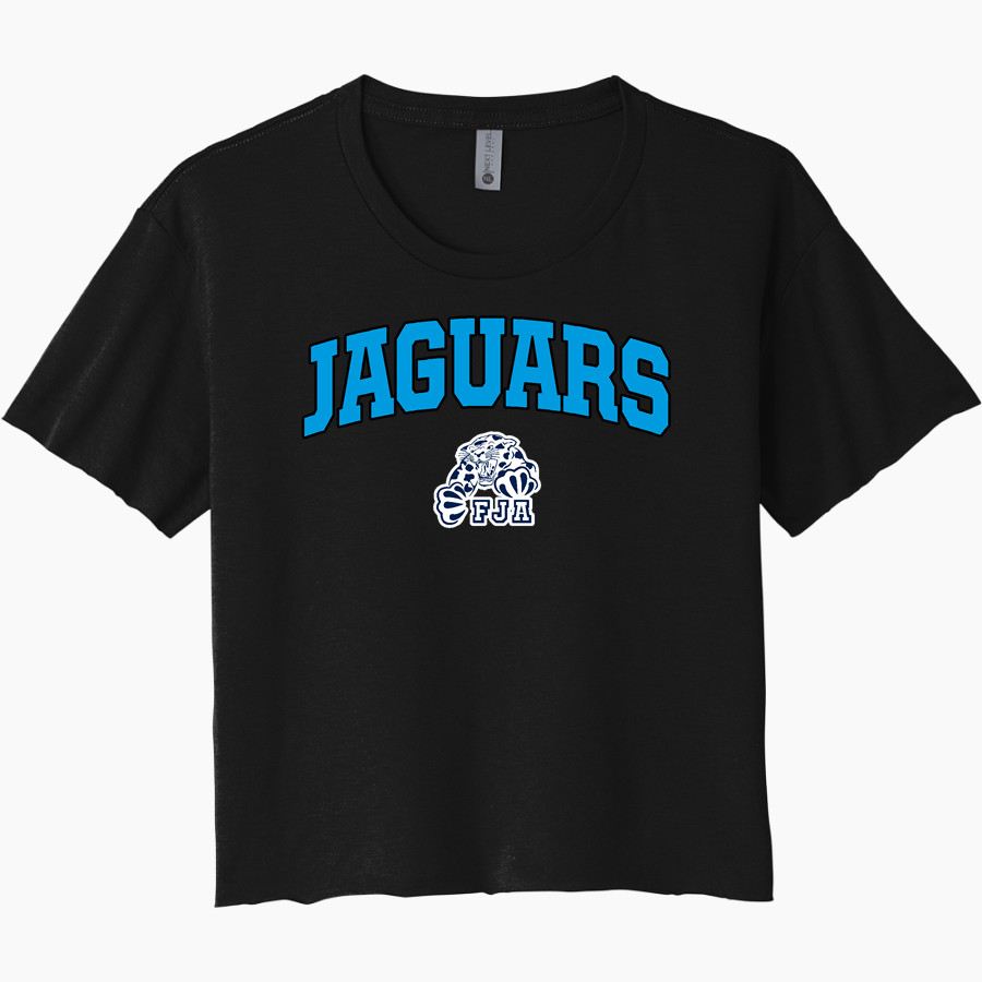 Frankel Jewish Academy Jaguars official sideline store <span class="pdp-name-mascot">Frankel Jewish Academy Jaguars</span> Next Level Women's Festival Cali Crop Tee