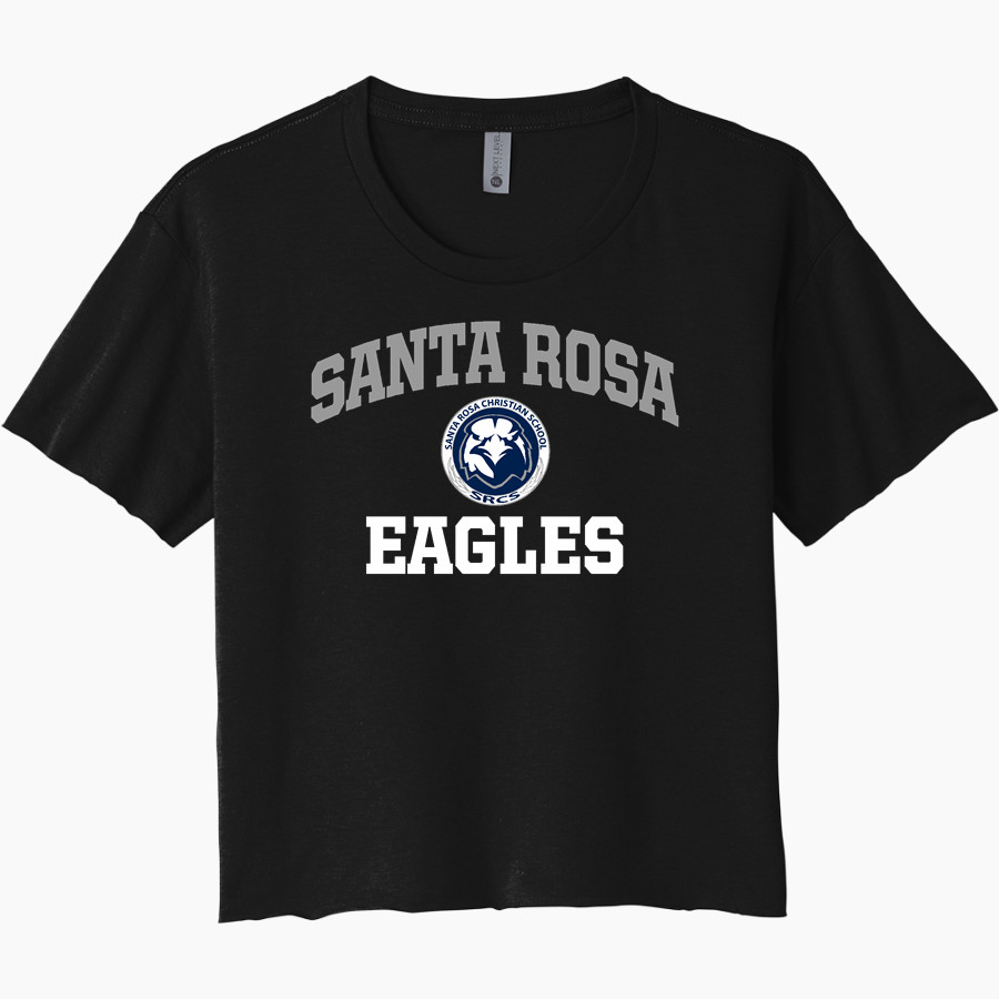Santa Rosa Eagles <span class="pdp-name-mascot">Santa Rosa Christian School Eagles</span> Next Level Women's Festival Cali Crop Tee