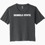 Bemidji State Athletics <span class="pdp-name-mascot">Bemidji State Beavers</span> Next Level Women's Festival Cali Crop Tee Front Thumbnail