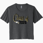 East Ridge Raptors <span class="pdp-name-mascot">East Ridge Raptors</span> Next Level Women's Festival Cali Crop Tee Front Thumbnail