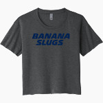 UC Santa Cruz Banana Slugs <span class="pdp-name-mascot">UC Santa Cruz Banana Slugs</span> Next Level Women's Festival Cali Crop Tee Front Thumbnail