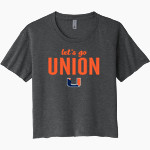 Union Bears Next Level Women's Festival Cali Crop Tee Front Thumbnail