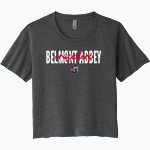 Belmont Abbey College The Official Store of the Crusaders Next Level Women's Festival Cali Crop Tee Front Thumbnail