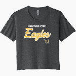 Eastside Prep Eagles Next Level Women's Festival Cali Crop Tee Front Thumbnail