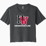 Harvard-Westlake The Official Online Store Next Level Women's Festival Cali Crop Tee Front Thumbnail