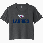 SAINT LAWRENCE CENTRAL HIGH SCHOOL LARRIES Next Level Women's Festival Cali Crop Tee Front Thumbnail