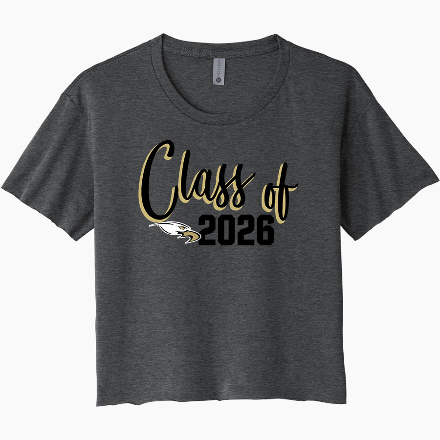 East Ridge Raptors <span class="pdp-name-mascot">East Ridge Raptors</span> Next Level Women's Festival Cali Crop Tee