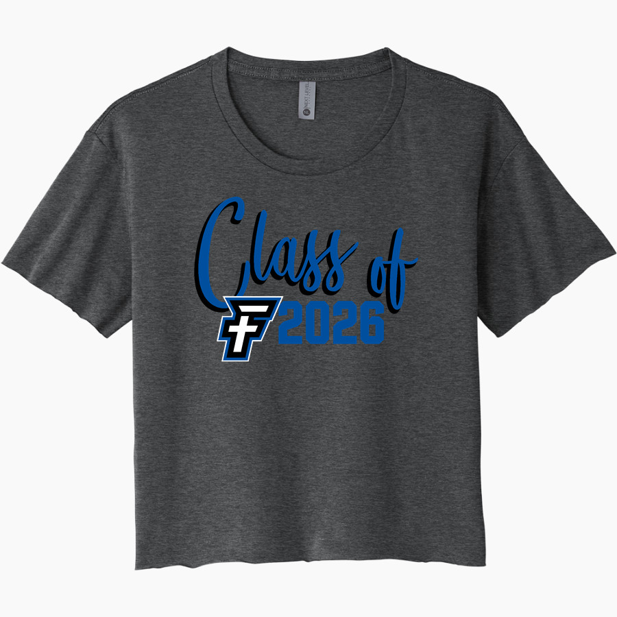 Faulkner University Eagles <span class="pdp-name-mascot">Faulkner University Eagles</span> Next Level Women's Festival Cali Crop Tee
