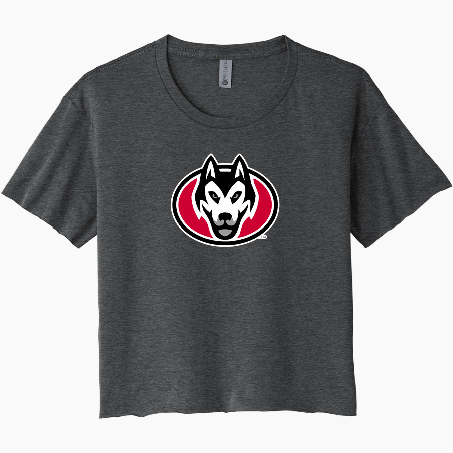 St. Cloud State University The Official Online Store Next Level Women's Festival Cali Crop Tee