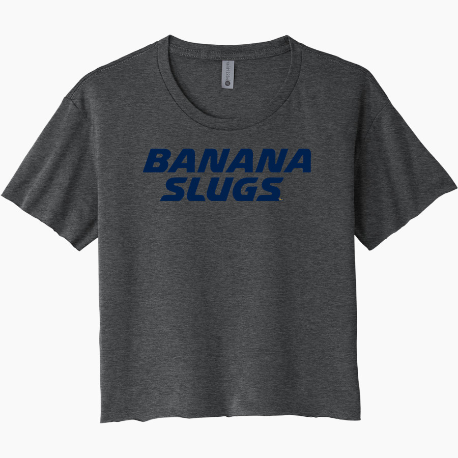 UC Santa Cruz Banana Slugs <span class="pdp-name-mascot">UC Santa Cruz Banana Slugs</span> Next Level Women's Festival Cali Crop Tee