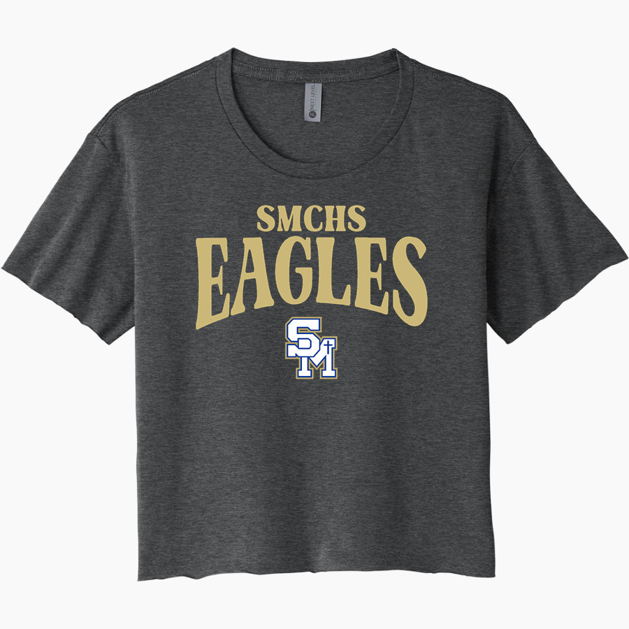 SMCHS Eagles Next Level Women's Festival Cali Crop Tee