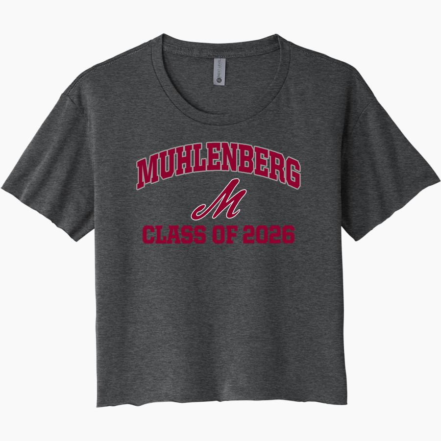Muhlenberg Mules <span class="pdp-name-mascot">Muhlenberg College Mules</span> Next Level Women's Festival Cali Crop Tee