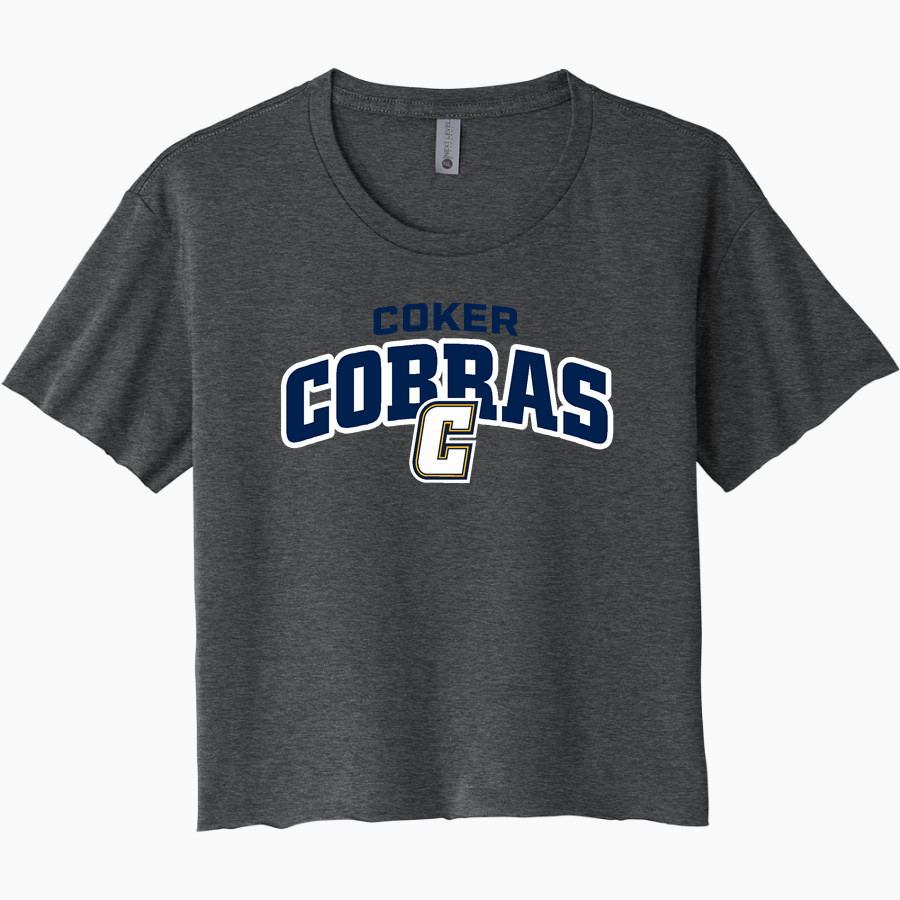 Coker Cobras <span class="pdp-name-mascot">Coker Cobras</span> Next Level Women's Festival Cali Crop Tee