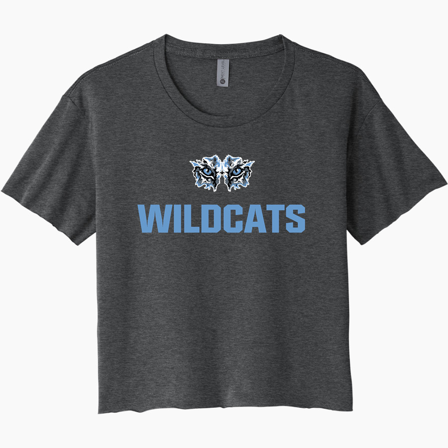 Cedar Bluffs Wildcats <span class="pdp-name-mascot">Cedar Bluffs Wildcats</span> Next Level Women's Festival Cali Crop Tee