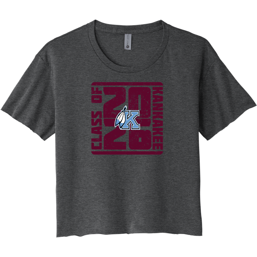 Kankakee Kays <span class="pdp-name-mascot">Kankakee High School Kays</span> Next Level Women's Festival Cali Crop Tee