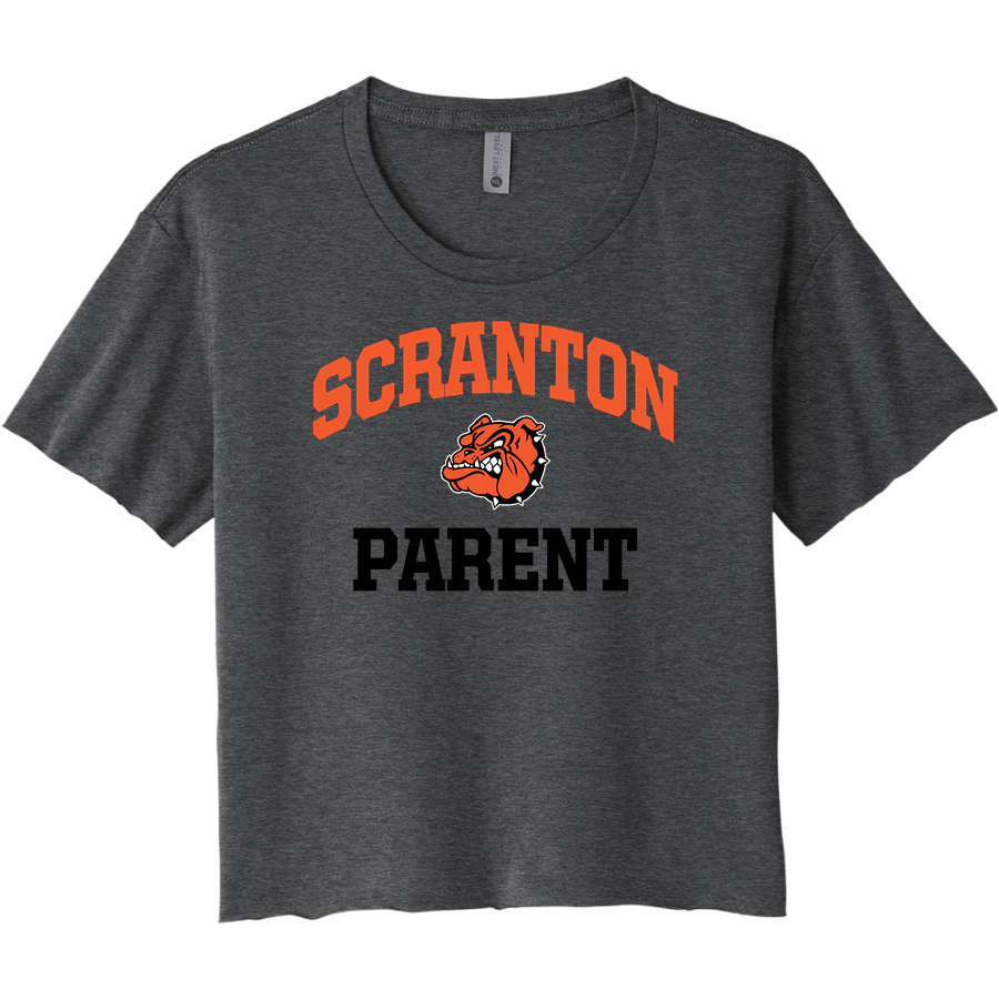 Scranton Bulldogs <span class="pdp-name-mascot">Scranton Middle School Bulldogs</span> Next Level Apparel Women's Festival Cali Crop Tee