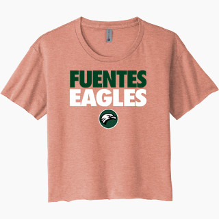 Next Level Women's Festival Cali Crop Tee