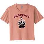 Paideia High Bears <span class="pdp-name-mascot">Paideia High School Bears</span> Next Level Apparel Women's Festival Cali Crop Tee Front Thumbnail